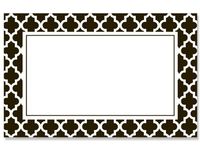 50 pack Geo Graphics Tiles BlackNo Sentiment Enclosure Cards (20 unit, 50 pack per unit.)