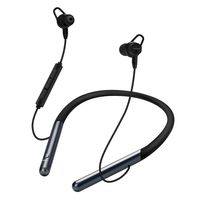 Active Noise Cancelling Earbuds AMZLIFE Bluetooth Neckband Headphones, with Mic and Magnetic Wired Earbuds in Ear18H Playing, Sweatproof Deep Bass for Travel,Running,Cycling,Work