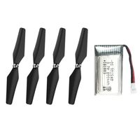 1 Battery+4 Blades + 1 USB Charging Cable Set for ScharkSpark The Wasp Drone(Model:SS40)