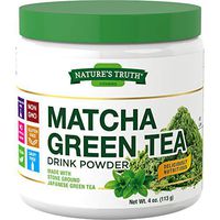 Nature's Truth Stone Ground Matcha Green Tea Drink Powder, 4 Fluid Ounce