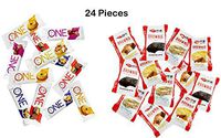 ONE Protein Bars, Best Sellers, Eat Me Guilt Free, High Protein, Low Carb Flourless Brownies 24 Piece Bundle | One Bars Gluten Free 20g Protein 1g Sugar | Brownies are High Protein, Low Carb Flourless