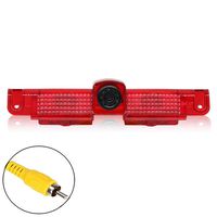 EWAY Third Brake Light Backup Rear View Camera Parking for Chevrolet Express/GMC Savana Vans 2500 3500 2003-2017 Night Vision Auto Car Safety Reversing Backing Camera with Removable Guideline