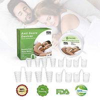 Anti Snoring Devices 8 Sets of Nose Vents Snore Stopper Nasal Dilator Sleep Relief Congestion for Travel,Sleeping,Office