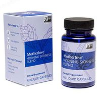 Motherlove Morning Sickness Blend (60 caps) Herbal Supplement for Morning Sickness, Nausea, and Motion Sickness, Flavorless Liquid Capsule