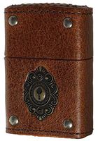 Zippo Leather Winding Keyhole Metal BN 2-50a