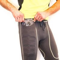 ActiveLine Sports Power Mend Compression Shorts and Reuseable Icing Pods Kit (Small)