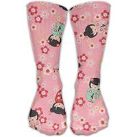 YUPOISG Pretty Little Girl Crew Socks Compression Socks Warm Winter Socks One Size For Women(30cm)