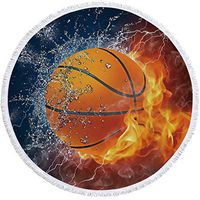 Meidexian888 Yoga Mat,1 PC Round Beach Pool Home Shower Towel Blanket Table Cloth Yoga Mat (B)