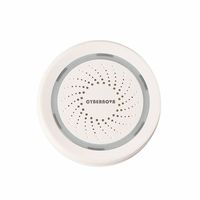 CYBERNOVA Smart Home Series-WiFi Wireless USB Alarm Siren,Workes with Alexa Echo and Google Home IFTTT