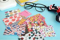 CLOVER 20 Sheets Dessert Afternoon Tea Pattern For Instant Camera Mini Film FujiFilm Instax Mini 8 9 7s 25 50s 90 Sticker Borders Paraloid Film Skin