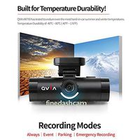 Qvia AR790 One Channel Full HD Blackbox Dashcam - 32GB MicroSD Card