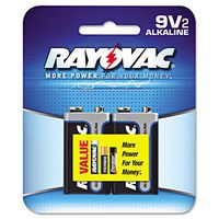 BATTERY,9V, 2/PK