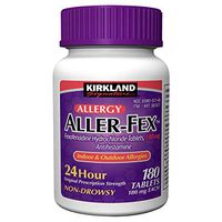 Kirkland Signature Aller-Fex, 180 mg, 3 Pack (180 Tablets)