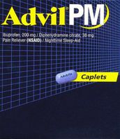 Advil Pm 4 Coated Caplets (Pack of 1)