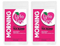 28 Day Morning Tea Only in Loose Leaf - Natural Moringa, Aid Digestion, Boost Energy, Elevate Mood, Suppress Appetite - Lyfe Tea