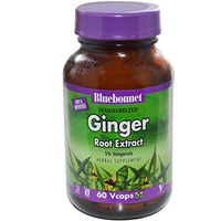 Bluebonnet - Ginger Root Extract 60vcap
