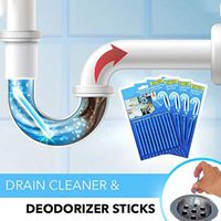 Tezoo 2020 Drain Cleaner and Deodorizer Sticks (12pcs)