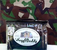 'NUGGLEBUDDY Microwaveable Moist Heat & Aromatherapy Organic Rice Pack for Camo Fans! Fun, Tastefully Erotic"Camo Girls" Fabric with SPEARMINT EUCALYPTUS Aromatherapy.