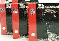 NFL Atlanta Falcons Power Strip Bandages (Pack of 3)