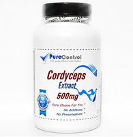 Cordyceps Extract 500mg // 200 Capsules // Pure // by PureControl Supplements