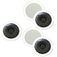 Theater Solutions TS50C in Ceiling Speakers Surround Sound Home Theater 5 Speaker Set