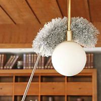 Chenway Retractable Microfiber Feather Duster Up to 100in Dust Collector for Cleaning High Ceiling Fan Window Cars