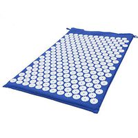 GU YONG TAO Acupressure Mat and Pillow Set, Portable Comfortable Soft Relieves Stress Back Neck Sciatic Pain Muscle Carry a Bag, fit Back/Neck Pain Relief