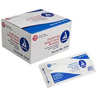 Dynarex Stretch Gauze Bandage Roll, Sterile, 4", Box/12
