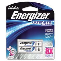 Energizer e² Lithium Batteries, AAA - Includes two batteries.