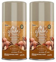 Glade Automatic Spray Refill - Holiday Collection 2018 - Nutcracker Delight - Net Wt. 6.2 OZ (175 g) Per Refill Can - Pack of 2 Refill Cans