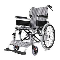 Wheelchair Medical Equipment Self-propelled, Folding Transport Wide for Adults Elderly