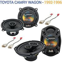 Compatible with Toyota Camry Wagon 1992-1996 OEM Speaker Upgrade Harmony R5 R69 Package New