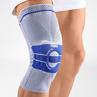 Bauerfeind GenuTrain A3 - Knee Support - Helps Relieve Chronic Knee Pain and Irritation - Right Knee - Size 4 - Color Titanium