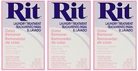Rit Dye Laundry Treatment Color Remover Powder, 2 oz, 3-Pack