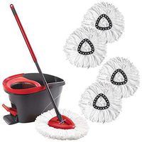 Spin Mop Replacement Head Compatible O Cedar Mop Head Replacement Microfibers Mop Head Refill (2Pack)