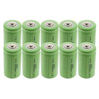 10x Exell 1.2V 5000mAh NiMH C Size Rechargeable Button Top Batteries use with high power static applications (Telecoms UPS and Smart grid) radio controlled devices electric tools electric mopeds