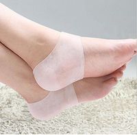 Heel Pain Gel Pads Insoles Plantar Fasciitis Treatment Sore Feet Bruised Foot Bone Spurs Pain Relief (1 Pairs)