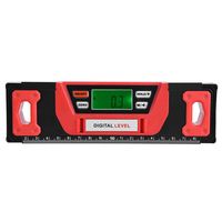 Digital Aluminum Alloy Magnetic Angle Finder Level 4 x 90° Inclinometer 200mm,Accurate Digital Level