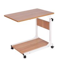 SogesHome Adjustable Lap Table Portable Laptop Computer Stand Mobile Desk Cart Tray End Table Coffee Table