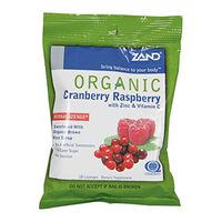 Zand Organic Herbal Lozenge Cranberry Raspberry, 1 Bag