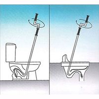 KEM Toilet Block Perforator Penetrator Digger Pierce 1meter for Clogged Toilets,Sinks and Sewer