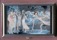 William Blake Titania and Puck with Fairies Decorative Pill Box