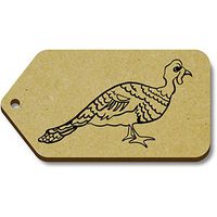 Azeeda 10 x 'Turkey' 66mm x 34mm Gift Tags (TG00004058)