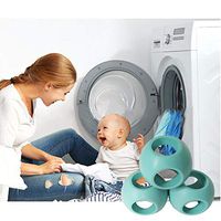 DDLmax Laundry Dryer Balls, 1PCS Portable Gamma Magnetic Washing Ball Laundry Ball for Washing Machine