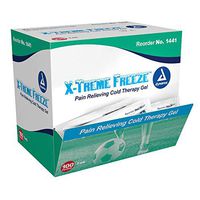 X-Treme Freeze Pain Relieving Cold Therapy Gel, 3ml Packet, Case of 200