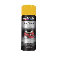 Dupli-Color DE1642 Ceramic Daytona Yellow Engine Paint - 12 oz.