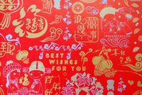 Gift Wrapping Paper - Best Wishes for You