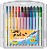 Permanent Markers Fine Point - 36 Ct Computers, Electronics, Office Supplies, Computing