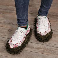Makalar New Home Multifunctional Shoe Cleaning Mop Covers Cleaning Foot Socks Lazy Shoes Floor Slippers Chin Strips