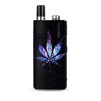 IT'S A SKIN Decal Vinyl Wrap Compatible with Lost Vape Orion Q/Pot Leaf Marijuana Cosmic Galaxy Outerspace